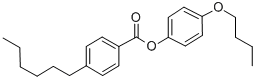 4-N-BUTYLOXYPHENYL 4-N-HEXYLBENZOATE CAS#: 38454-21-6