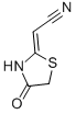 (4-Oxothiazolidin-2-ylidene)acetonitrile CAS#: 3364-82-7