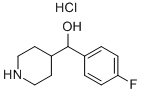 4-PIPERIDINEMETHANOL, .ALPHA.-(4-FLUOROPHENYL)-, HYDROCHLORIDE CAS#: 38081-58-2