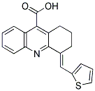 4-THIOPHEN-2-YLMETHYLENE-1,2,3,4-TETRAHYDRO-ACRIDINE-9-CARBOXYLIC ACID CAS#: 379728-17-3
