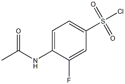 4-acetamido-3-fluorobenzene-1-sulfonyl chloride CAS#: 349-71-3