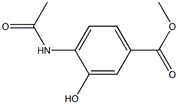 4-acetylaMino-3-hydroxy-benzoic acid Methyl ester CAS#: 39267-53-3
