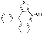 4-benzhydrylthiophene-3-carboxylic acid CAS#: 36540-51-9