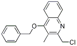 4-(benzyloxy)-2-(chloroMethyl)-3-Methylquinoline CAS#: 356761-10-9