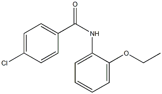 4-chloro-N-(2-ethoxyphenyl)benzamide CAS#: 294195-76-9