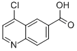 4-chloroquinoline-6-carboxylic acid CAS#: 386207-77-8
