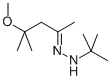 4-methoxy-4-methylpentan-2-one tert-butylhydrazone CAS#: 32818-96-5