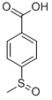 4-methylsulfinylbenzoate CAS#: 33963-58-5