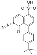 4-(tert-butyl)phenyl 6-diazo-5,6-dihydro-5-oxonaphthalene-1-sulphonate CAS#: 31600-99-4