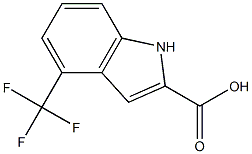 4-(trifluoroMethyl)-1h-indole-2-carboxylic acid CAS#: 317-59-9