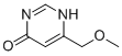 4(1H)-Pyrimidinone, 6-(methoxymethyl)- (9CI) CAS#: 3122-78-9