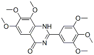 4(1H)-Quinazolinone, 6,7,8-trimethoxy-2-(3,4,5-trimethoxyphenyl)- (9CI) CAS#: 35241-33-9