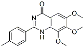 4(1H)-Quinazolinone, 6,7,8-trimethoxy-2-(4-methylphenyl)- (9CI) CAS#: 35241-35-1