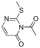 4(3H)-Pyrimidinone, 3-acetyl-2-(methylthio)- CAS#: 283168-85-4