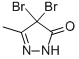 4,4-Dibromo-3-methyl-2-pyrazolin-5-one, 98+% CAS#: 33549-66-5