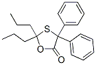 4,4-Diphenyl-2,2-dipropyl-1,3-oxathiolan-5-one CAS#: 31061-73-1