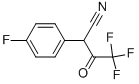 4,4,4-TRIFLUORO-2-(4-FLUORO-PHENYL)-3-OXO-BUTYRONITRILE CAS#: 3108-23-4