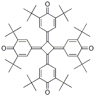 4,4',4'',4'''-(Cyclobutane-1,2,3,4-tetrylidene)tetrakis(2,6-di-tert-butyl-2,5-cyclohexadiene-1-one) CAS#: 34879-70-4