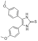 4,5-BIS-(4-METHOXY-PHENYL)-1,3-DIHYDRO-IMIDAZOLE-2-THIONE CAS#: 39908-69-5