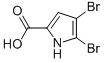 4,5-DIBROMO-1H-PYRROLE-2-CARBOXYLIC ACID CAS#: 34649-21-3