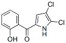 4,5-Dichloro-2-(2-hydroxybenzoyl)-1H-pyrrole CAS#: 39205-10-2