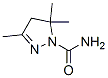 4,5-Dihydro-3,5,5-trimethyl-1H-pyrazole-1-carboxamide CAS#: 3786-02-5