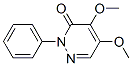 4,5-Dimethoxy-2-phenylpyridazin-3(2H)-one CAS#: 3295-78-1
