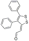 (4,5-Diphenyl-3H-1,2-dithiol-3-ylidene)acetaldehyde CAS#: 38443-47-9