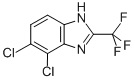 4,5-dichloro-2-trifluoromethylBenzimidazole CAS#: 3615-21-2