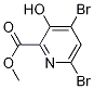 4,6-Dibromo-3-hydroxypyridine-2-carboxylic acid methyl ester CAS#: 321596-55-8
