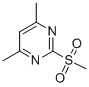 4,6-Dimethyl-2-methylsulfonylpyrimidine CAS#: 35144-22-0