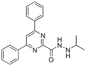 4,6-Diphenylpyrimidine-2-carboxylic acid 2-isopropyl hydrazide CAS#: 30331-57-8
