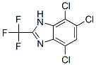 4,6,7-Trichloro-2-(trifluoromethyl)-1H-benzimidazole CAS#: 3393-59-7