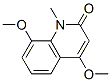 4,8-Dimethoxy-1-methylquinolin-2(1H)-one CAS#: 3148-24-1