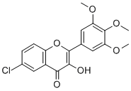 4H-1-BENZOPYRAN-4-ONE, 6-CHLORO-3-HYDROXY-2-(3,4,5-TRIMETHOXYPHENYL)- CAS#: 385381-94-2
