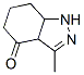 4H-Indazol-4-one, 1,3a,5,6,7,7a-hexahydro-3-methyl- CAS#: 360761-85-9