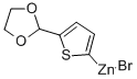 5-(1,3-DIOXOLAN-2-YL)-2-THIENYLZINC BROMIDE CAS#: 307531-84-6