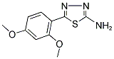 5-(2,4-DIMETHOXYPHENYL)-1,3,4-THIADIAZOL-2-AMINE CAS#: 299932-63-1