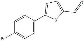 5-(4-BROMOPHENYL)THIOPHENE-2-CARBALDEHYDE CAS#: 38401-70-6