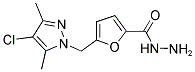 5-(4-CHLORO-3,5-DIMETHYL-PYRAZOL-1-YLMETHYL)-FURAN-2-CARBOXYLIC ACID HYDRAZIDE CAS#: 386705-59-5