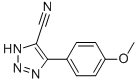 5-(4-METHOXY-PHENYL)-3H-[1,2,3]TRIAZOLE-4-CARBONITRILE CAS#: 39807-65-3