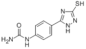 5-(4-Ureidophenyl)-1H-1,2,4-triazole-3-thiol CAS#: 3414-98-0