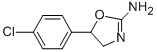 5-(4-chlorophenyl)-4,5-dihydro-1,3-oxazol-2-amine CAS#: 3876-10-6