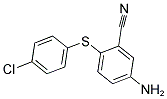 5-AMINO-2-[(4-CHLOROPHENYL)SULFANYL]BENZENECARBONITRILE CAS#: 303147-71-9