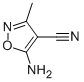 5-AMINO-3-METHYL-4-ISOXAZOLECARBONITRILE CAS#: 35261-01-9