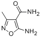 5-AMINO-3-METHYL-4-ISOXAZOLECARBOXAMIDE CAS#: 35261-06-4