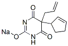 5-Allyl-5-(2-cyclopenten-1-yl)-2-sodiooxy-4,6(1H,5H)-pyrimidinedione CAS#: 302-34-1