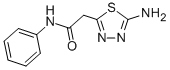5-Amino-N-phenyl-1,3,4-thiadiazole-2-acetamide CAS#: 310420-47-4