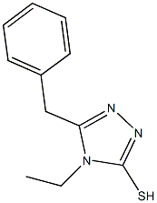 5-BENZYL-4-ETHYL-4H-1,2,4-TRIAZOLE-3-THIOL CAS#: 31405-22-8