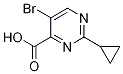 5-BROMO-2-CYCLOPROPYLPYRIMIDINE-4-CARBOXYLIC ACID CAS#: 304902-95-2
